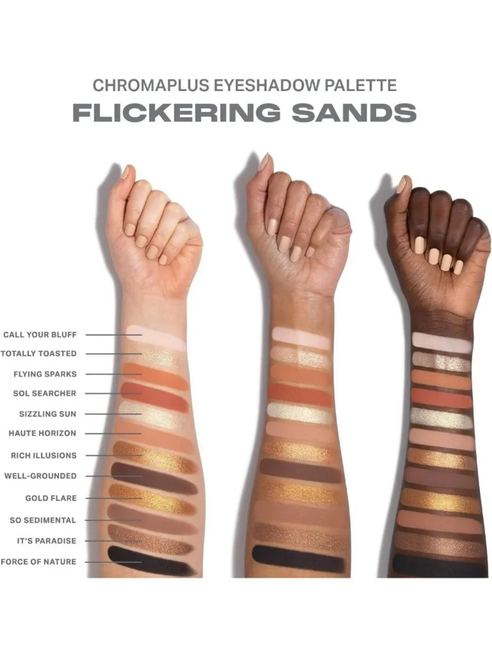 High Pigment 12-Pan Eyeshadow Palette - Shimmer, Matte & Metallic Neutrals